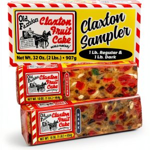 Claxton Fruit Cake Holiday Gift Packed with Fruits Nuts-0