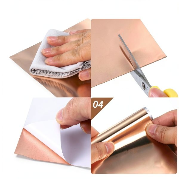 Copper Tape Conductive Adhesive MECCANIXITY Electronics-3