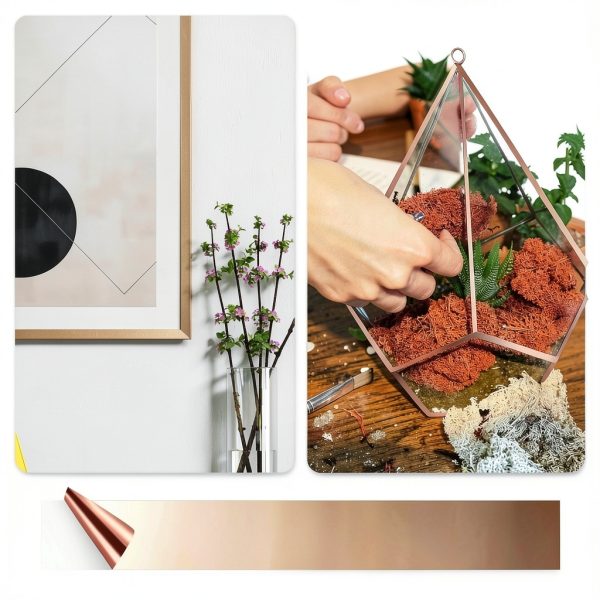 THRSEELY Copper Foil Tape Double Sided Conductive DIY Crafts-2