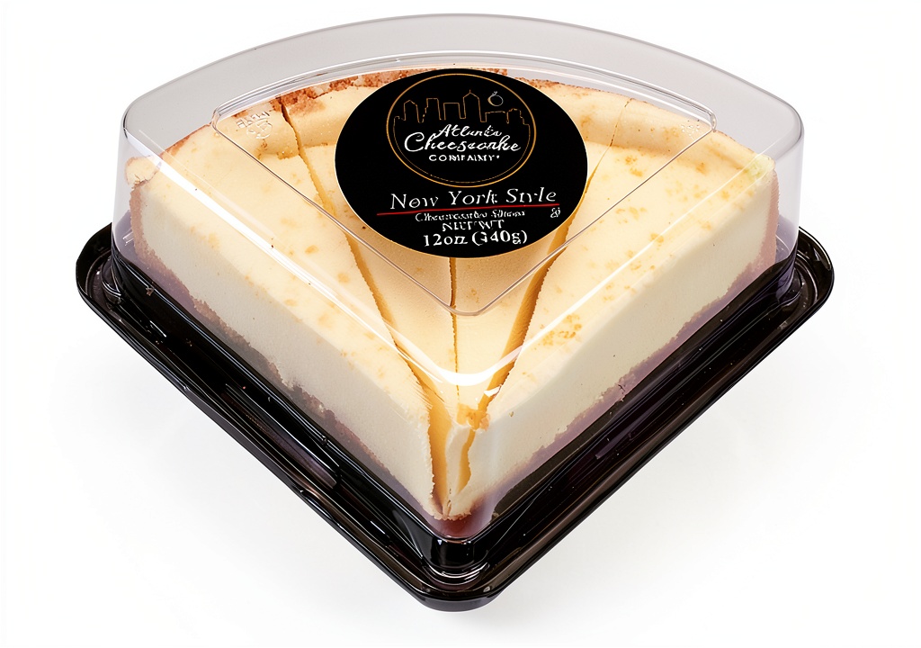 'Dessert Holdings cheesecake displayed on a plate with fresh fruit garnish'