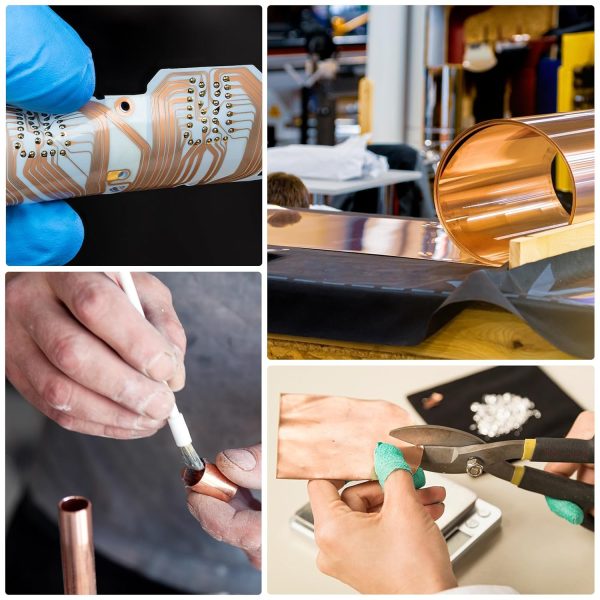 MECCANIXITY Copper Tape Conductive Adhesive Electronics-4