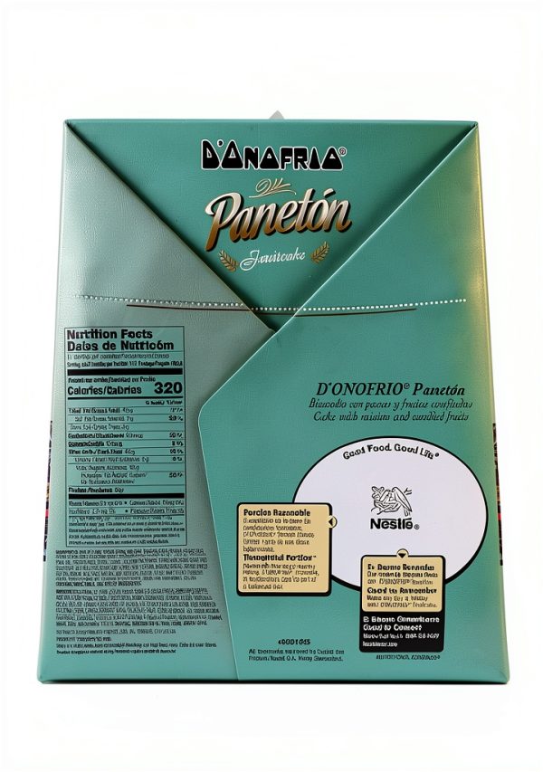 Paneton Donofrio Fruit Cake Nestle 31oz Dessert-2