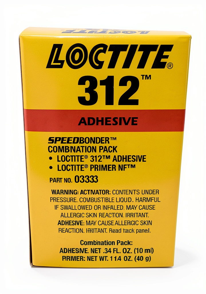 Loctite adhesive applied to electronic components