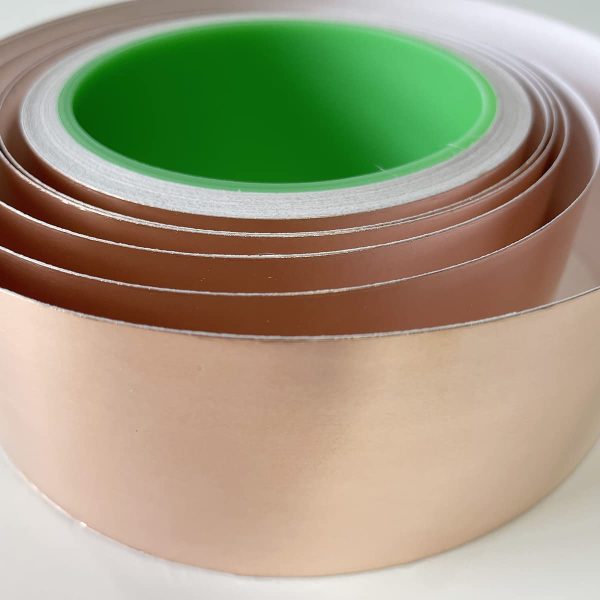 Amerthing Copper Foil Tape Conductive Adhesive EMI Shielding-4