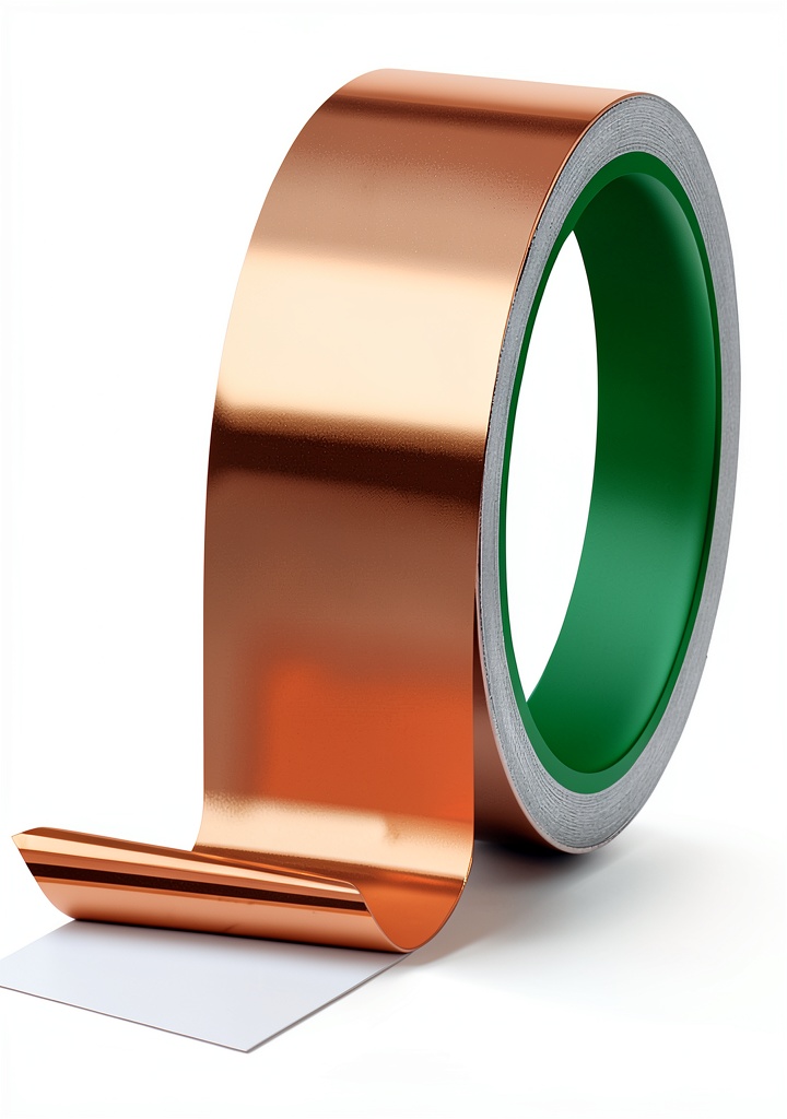 MOGEHIT copper tape applied to plant base for slug protection