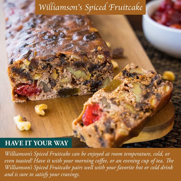 Spiced Fruitcake Williamson's Fresh Gourmet Treat-6