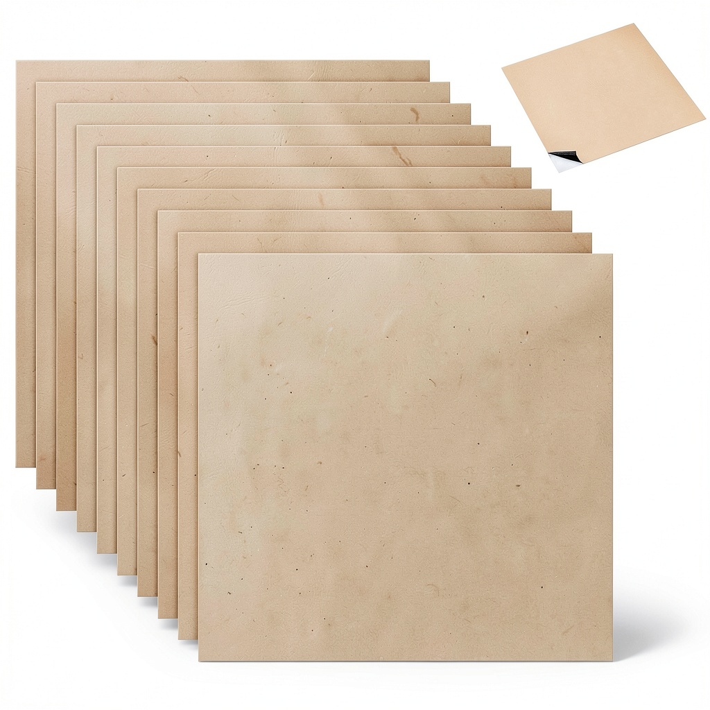 Vootape copper foil sheets displayed on a workbench for DIY projects