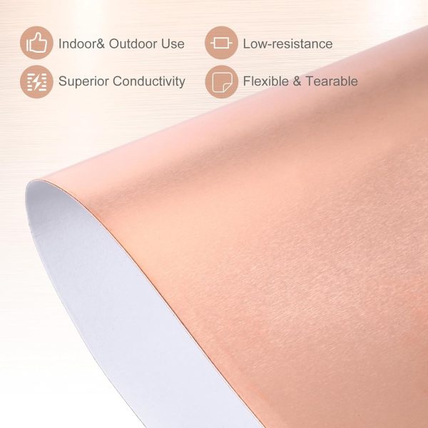 Copper Tape Conductive Adhesive MECCANIXITY Electronics-2