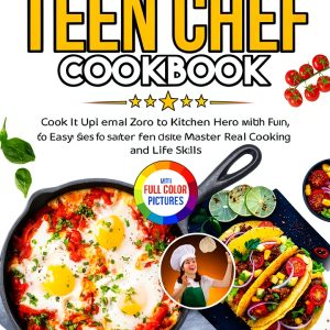 Teen Cooking eBook by Brand – 200 Page Interactive Cookbook-0