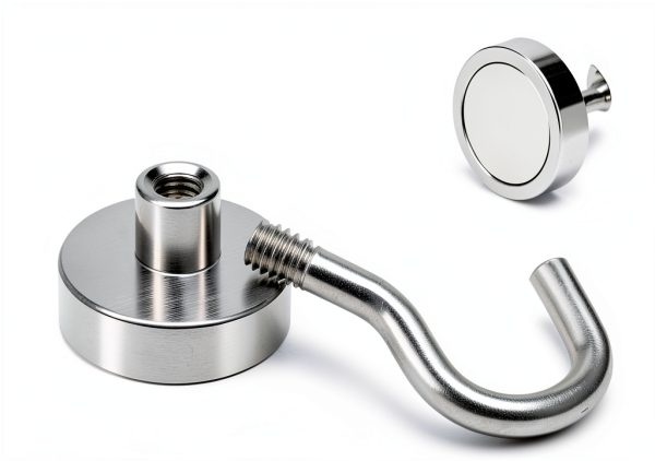 DIYMAG Magnetic Hooks, 30lbs+ Magnet Hook 2026 Cruise Cabin Ship Essentials Heavy Duty Strong Magnets Refrigerator Fridge Hanging for Classroom Beach Vacation Kitchen Grills Home 20 Pack (Silver)-6